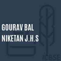 Gourav Bal Niketan J.H.S Middle School Logo
