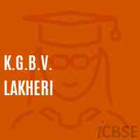 K.G.B.V. Lakheri Middle School Logo