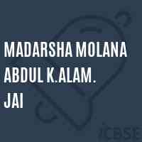 Madarsha Molana Abdul K.Alam. Jai Primary School Logo