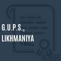 G.U.P.S., Likhmaniya Middle School Logo