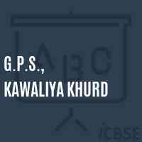 G.P.S., Kawaliya Khurd Primary School Logo