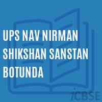 Ups Nav Nirman Shikshan Sanstan Botunda Middle School Logo