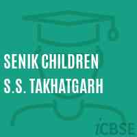 Senik Children S.S. Takhatgarh Senior Secondary School Logo