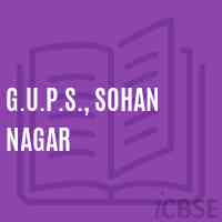 G.U.P.S., Sohan Nagar Middle School Logo