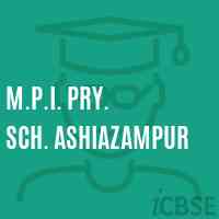 M.P.I. Pry. Sch. Ashiazampur Primary School Logo