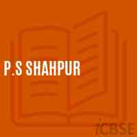 P.S Shahpur Primary School Logo