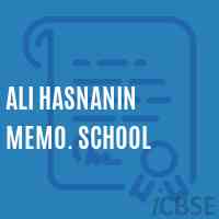 Ali Hasnanin Memo. School Logo