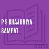P S Khajuriya Sampat Primary School Logo