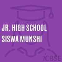 Jr. High School Siswa Munshi Logo