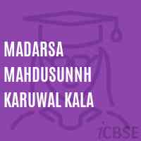 Madarsa Mahdusunnh Karuwal Kala Middle School Logo