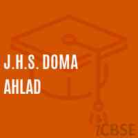 J.H.S. Doma Ahlad Middle School Logo