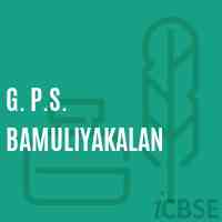 G. P.S. Bamuliyakalan Primary School Logo