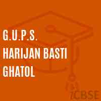 G.U.P.S. Harijan Basti Ghatol Middle School Logo