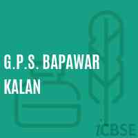 G.P.S. Bapawar Kalan Primary School Logo
