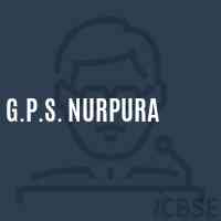 G.P.S. Nurpura Primary School Logo