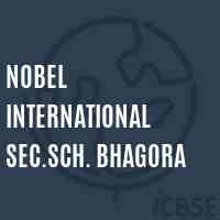 Nobel International Sec.Sch. Bhagora School Logo