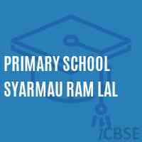 Primary School Syarmau Ram Lal Logo