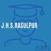 J.H.S.Rasulpur Middle School Logo