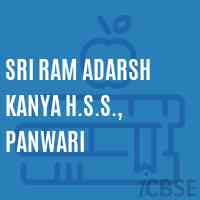 Sri Ram Adarsh Kanya H.S.S., Panwari Senior Secondary School Logo