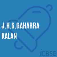J.H.S.Gaharra Kalan Middle School Logo