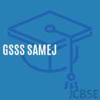 Gsss Samej High School Logo