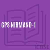 Gps Nirmand-1 Primary School Logo