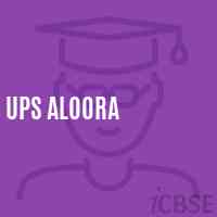 Ups Aloora Middle School Logo