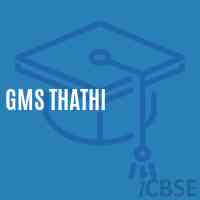 Gms Thathi Middle School Logo