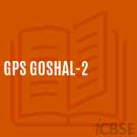 Gps Goshal-2 Primary School Logo