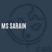 Ms Sarain Middle School Logo