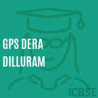 Gps Dera Dilluram School Logo