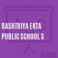 Rashtriya Ekta Public School S Logo