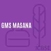 Gms Masana Middle School Logo