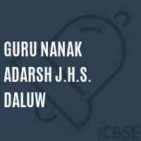 Guru Nanak Adarsh J.H.S. Daluw High School Logo