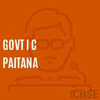 Govt I C Paitana High School Logo
