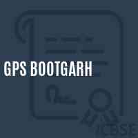 Gps Bootgarh Primary School Logo
