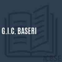 G.I.C. Baseri High School Logo