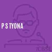P S Tyona Primary School Logo
