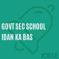 Govt Sec School Idan Ka Bas Logo
