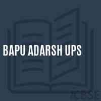 Bapu Adarsh Ups Secondary School Logo
