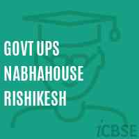Govt Ups Nabhahouse Rishikesh Middle School Logo