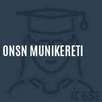 Onsn Munikereti Senior Secondary School Logo