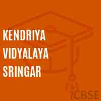 Kendriya Vidyalaya Sringar Senior Secondary School Logo