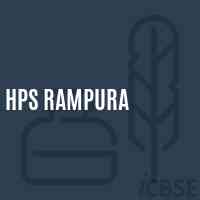 Hps Rampura Primary School Logo