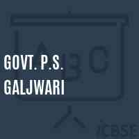 Govt. P.S. Galjwari Primary School Logo