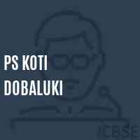 Ps Koti Dobaluki Primary School Logo