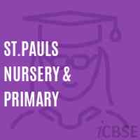 St.Pauls Nursery & Primary Primary School Logo