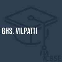 Ghs. Vilpatti Secondary School Logo