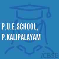 P.U.E.School, P.Kalipalayam Logo