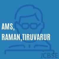 Ams, Raman,Tiruvarur Middle School Logo